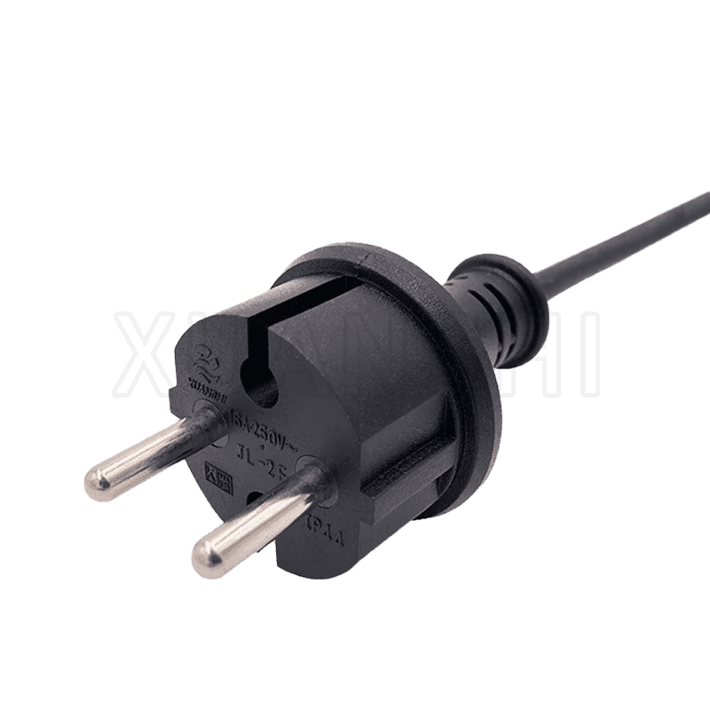 Europäisches Stromkabel mit 2-poligem Stecker JL-2F