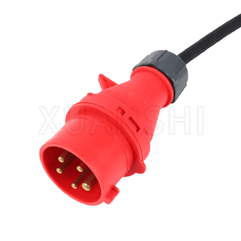 IP44 5-poliges Verlängerungskabel für industrielle Stecker und Buchsen XS-GY003,XS-GY003Z